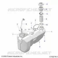 KRAFTSTOFFSYSTEM, FUEL TANK