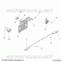 ELEKTRIC, TURN SIGNALS, HORN, AND LICENSE PLATE LIGHT