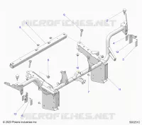 CHASSIS, FRONT RAHMEN ASM. (USA ONLY)