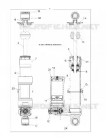 SUSPENSION, FRONT SHOCK