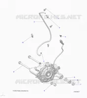 ANTRIEB, FRONT GEARCASE MOUNTING