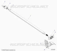 ANTRIEB, MID PROP SHAFT
