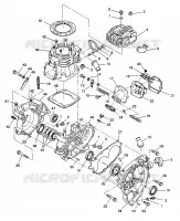 CRANKCASE AND ZYLINDER 4X4 350L W938139 (4924052405035A)
