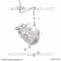ANTRIEB, FRONT GEARCASE MOUNTING