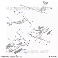 HINTERRADAUFHÃ„NGUNG CONTROL ARMS