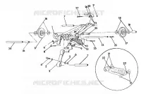 FRONT Drehmomentarm  440 XCR (4921352135027A)