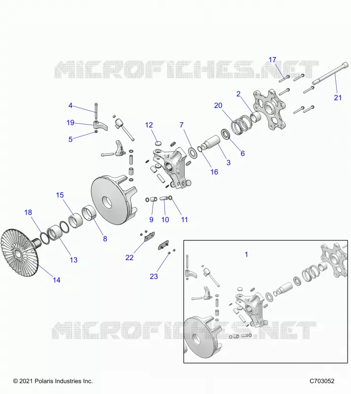 ANTRIEB, PRIMARY CLUTCH