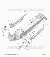 CHASSIS, CLUTCH GUARD, FOOTRESTS, AND RUNNINGBOARDS