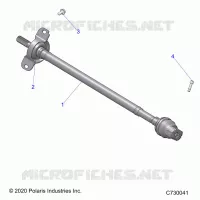 ANTRIEB, FRONT PROP SHAFT
