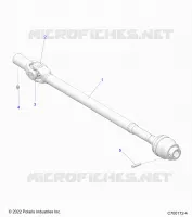 ANTRIEB, FRONT PROP SHAFT