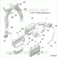 ENGINE, LUFTEINLASS SYSTEM