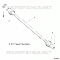 ANTRIEB, REAR PROP SHAFT