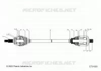 ANTRIEB, FRONT HALF SHAFT