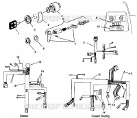 IGNITION   KABELSTRANG CLASSIC 0942865 and  CLASSIC TOURING 0942875 (4924962496003A)