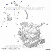 ANTRIEB, MAIN GEARCASE MOUNTING
