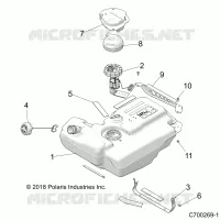 KRAFTSTOFFSYSTEM, FUEL TANK