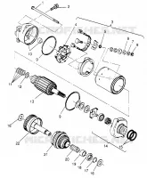 ANLASSER SLX 780 B964287 and Intl. SLX 780 I964287 (4937443744C008)