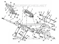 FRONT Drehmomentarm XLT E940767,   XLT SP E940667    XLT SKS E940567 (49274227420021)