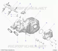 ENGINE, LUFTEINLASS MANIFOLD