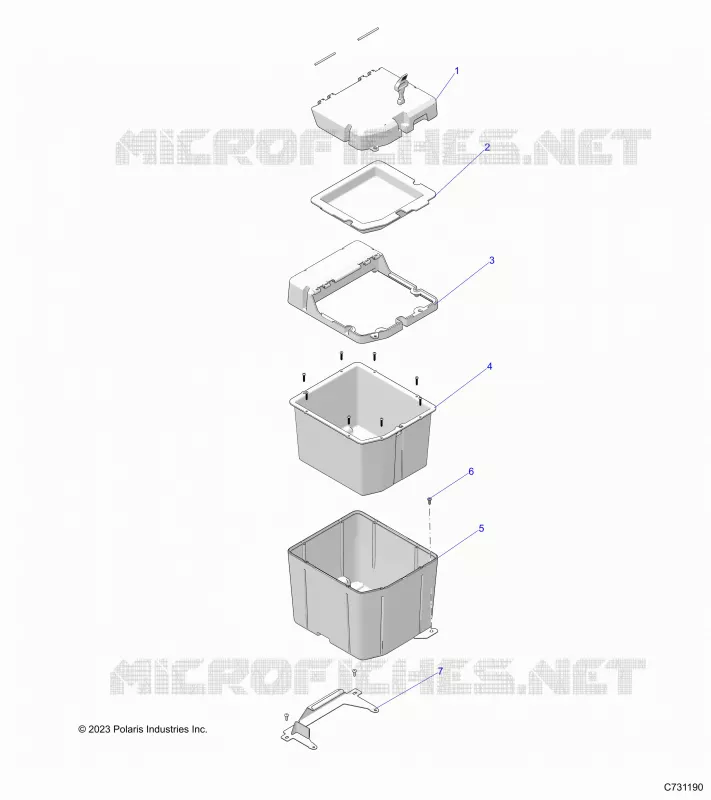 KAROSSERIE HINTEN STORAGE BOX