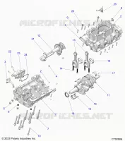 ENGINE, CRANKCASE, KURBELWELLE