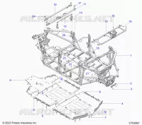 CHASSIS, MAIN FRAME AND SKID PLATES