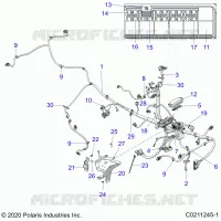ELEKTRIC, MAIN WIRE HARNESS