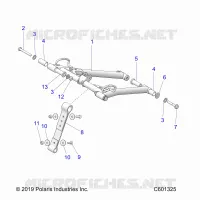 SUSPENSION, FRONT DREHMOMENTARM