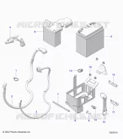 ELEKTRIC, BATTERY/BOX AND CABLES