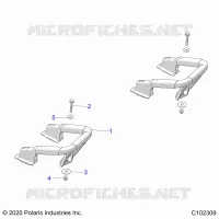 KAROSSERIE HINTEN RACK, HANDGRIPS