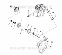 WASSERPUMPE ASSEMBLY 350 4X4 / W928139 (4922832283040A)