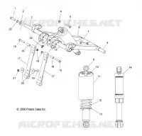 FRONT Drehmomentarm