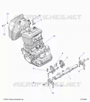 MOTOR, MOUNTING &amp; LONG BLOCK