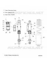 SUSPENSION, FRONT SHOCK TRACK (7045863)
