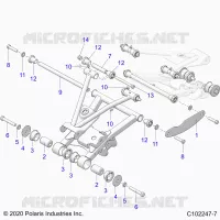 HINTERRADAUFHÃ„NGUNG CONTROL ARM MOUNTING