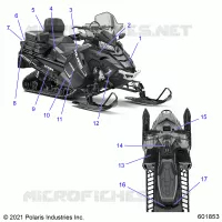 DECALS, ADVENTURE, WHITE SIDE PANEL OPTION