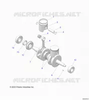 ENGINE, PISTON AND KURBELWELLE