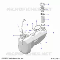 KRAFTSTOFFSYSTEM, FUEL TANK