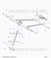 SUSPENSION, FRONT DREHMOMENTARM