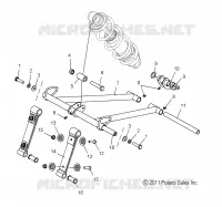 FRONT Drehmomentarm