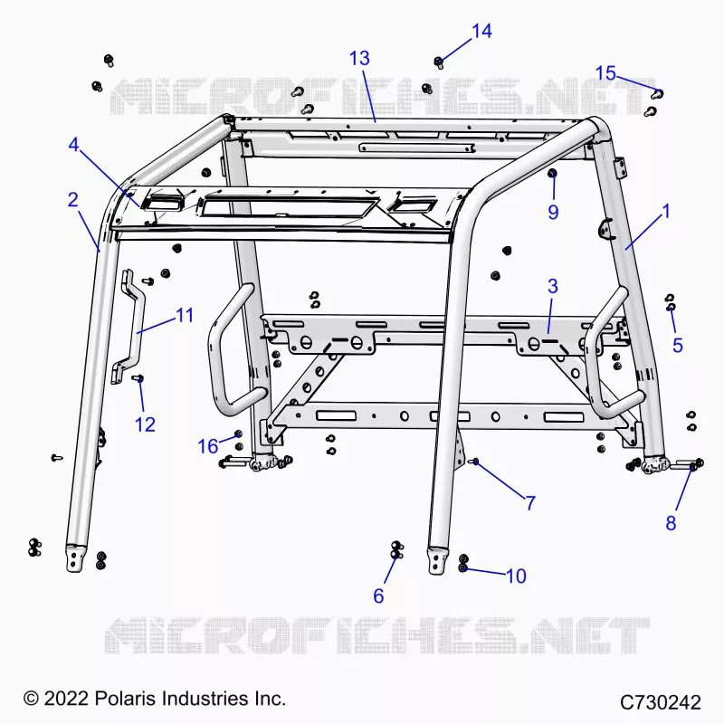 CHASSIS, CAB RAHMEN