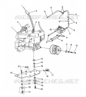 MOTORAUFHÄNGUNG LITE GT / 0933133 (4923232323021A)