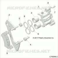 VORDERBREMSE CALIPER
