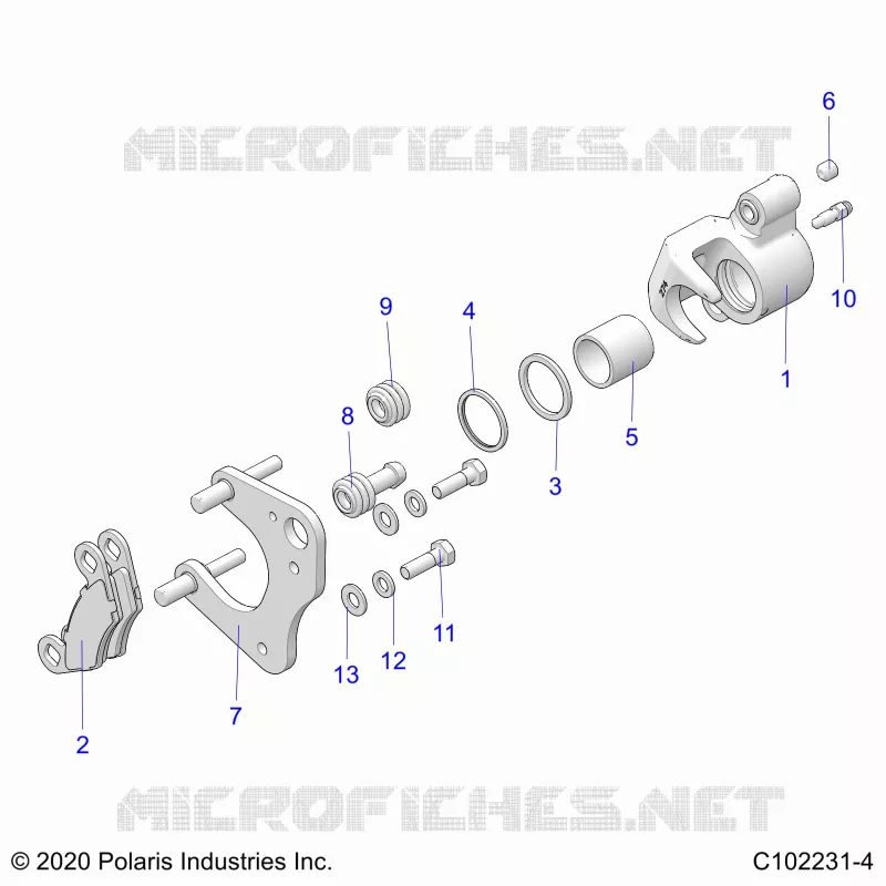 VORDERBREMSE CALIPER