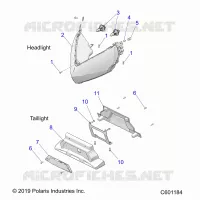 ELEKTRIC, HEADLIGHT AND TAILLIGHT