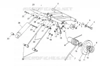 HINTER Drehmomentarm XLT 0950756, XLT SKS 0950556,  XLT SKS EURO E95055 (4928842884C002)