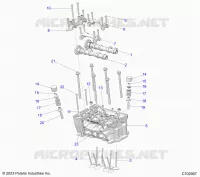 ENGINE, ZYLINDERKOPF AND VALVES