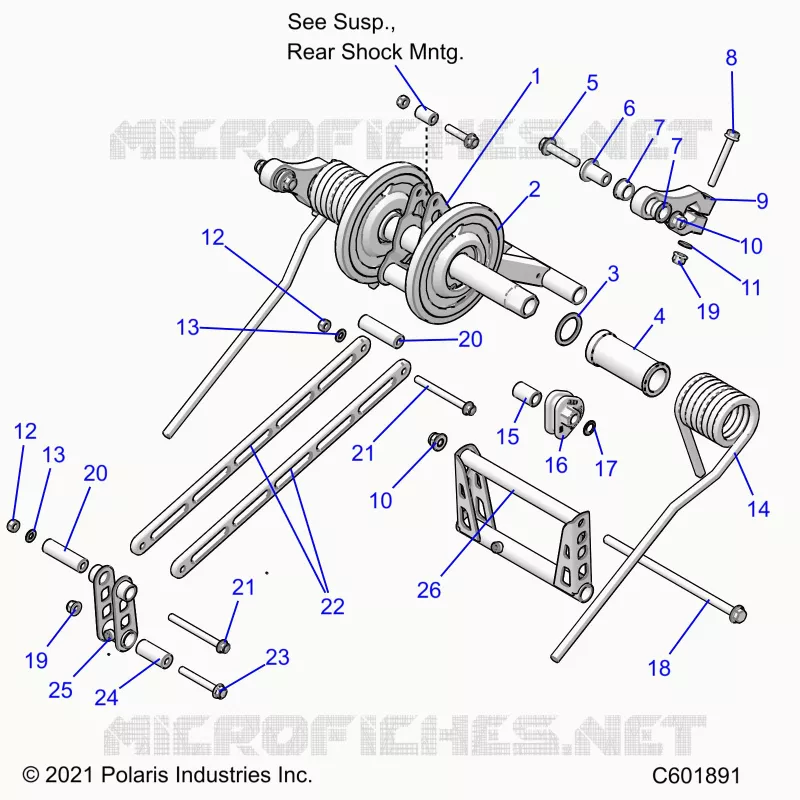 SUSPENSION, HINTER DREHMOMENTARM