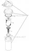 TREIBSTOFF / WASSERABSCHEIDER SL 700 B974071, Intl. SL 700 I974071, SL 700 Deluxe B9 (4940874087C014)