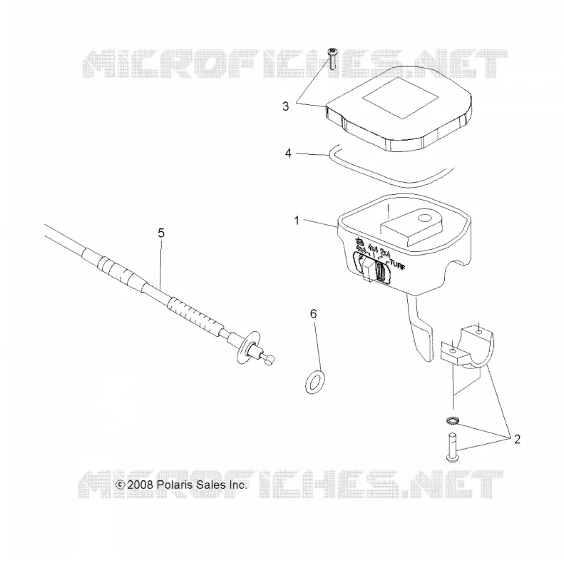 LENKUNG, KONTROLLEN, DROSSELN ASM. and CABLE